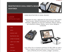 Tablet Screenshot of laserufficio.com